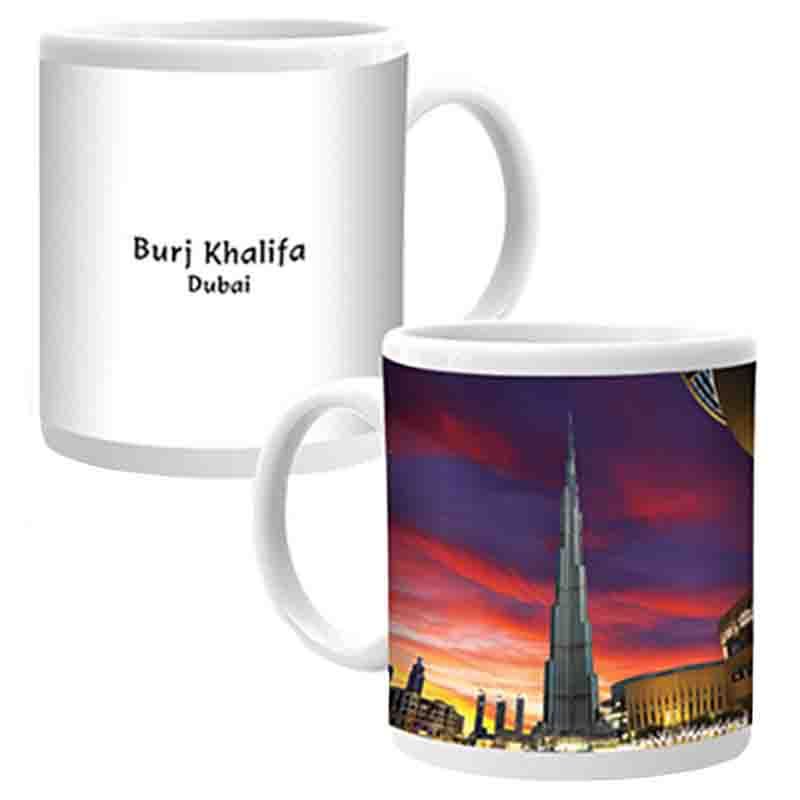 Ajooba - Dubai Souvenir Mug Burj Khalifa 0011