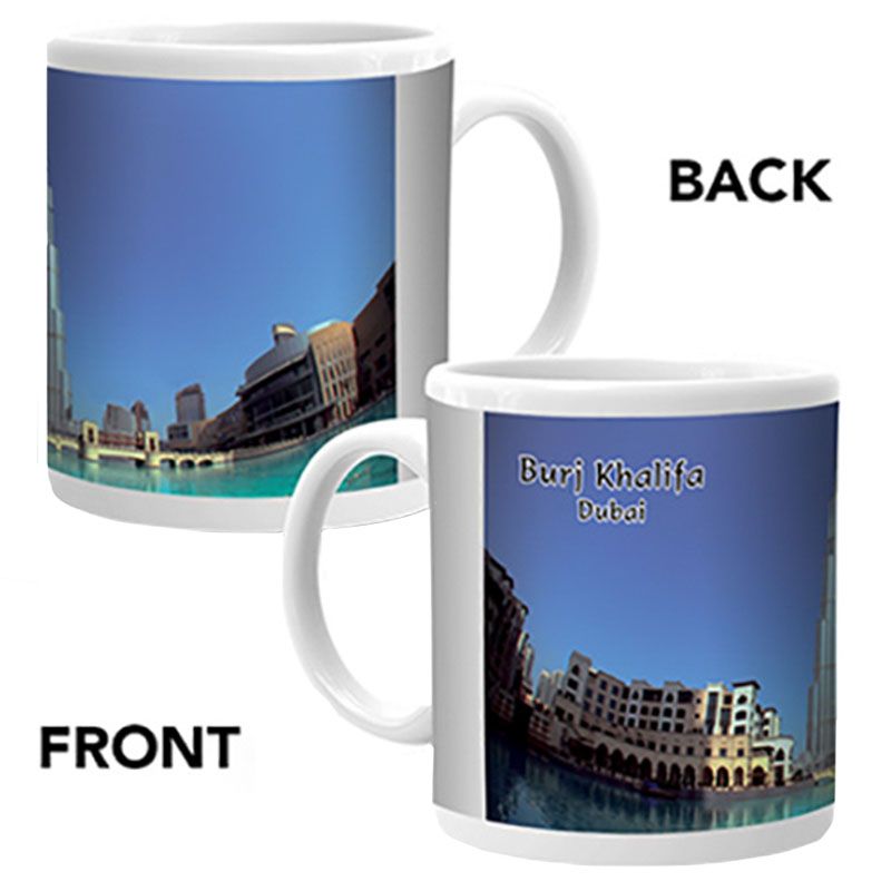 Ajooba - Dubai Souvenir Mug Burj Khalifa 0005