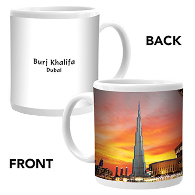 Ajooba - Dubai Souvenir Mug Burj Khalifa 0008