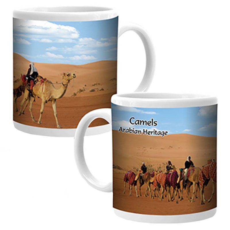 Ajooba - Dubai Souvenir Mug Camel Arabian Heritage MCA 0012