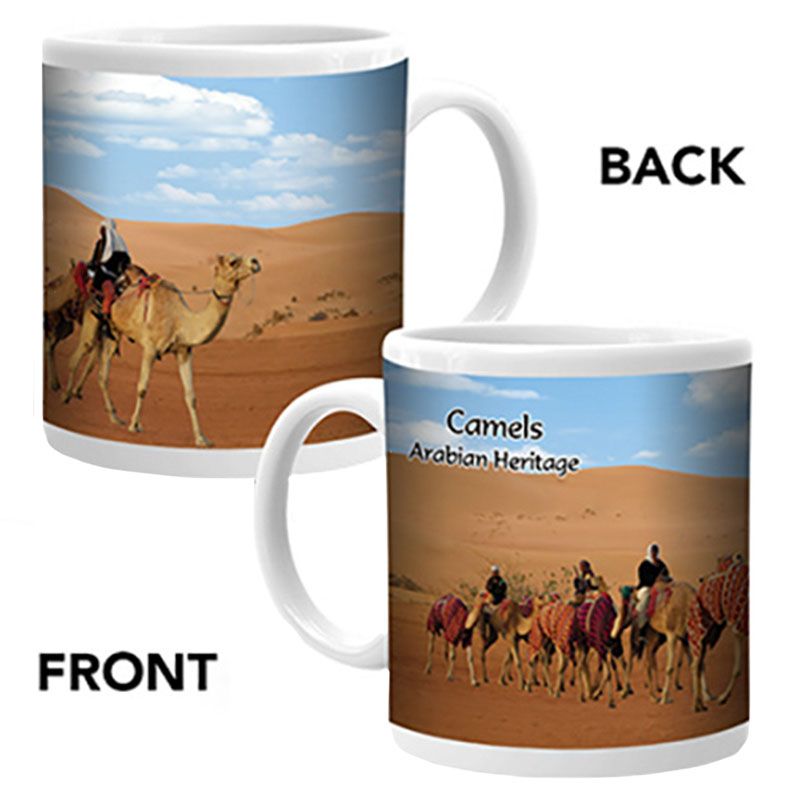 Ajooba - Dubai Souvenir Mug Camel Arabian Heritage MCA 0012