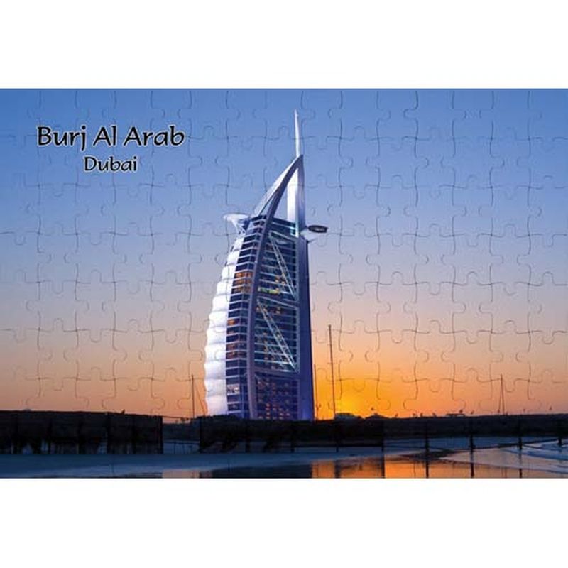 Ajooba - Dubai Souvenir Puzzle Burj Al Arab 0009