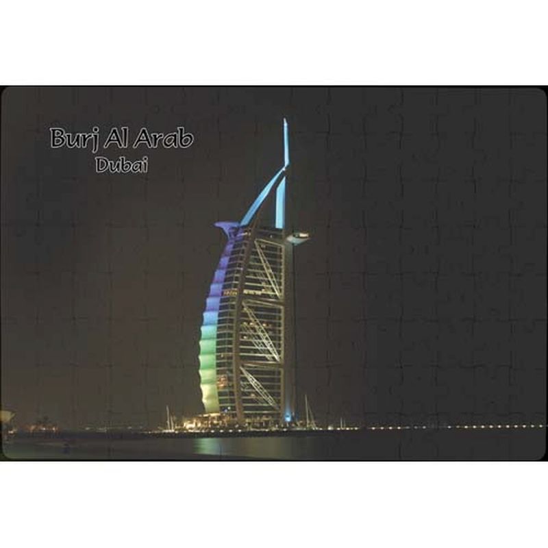 Ajooba - Dubai Souvenir Puzzle Burj Al Arab 0012