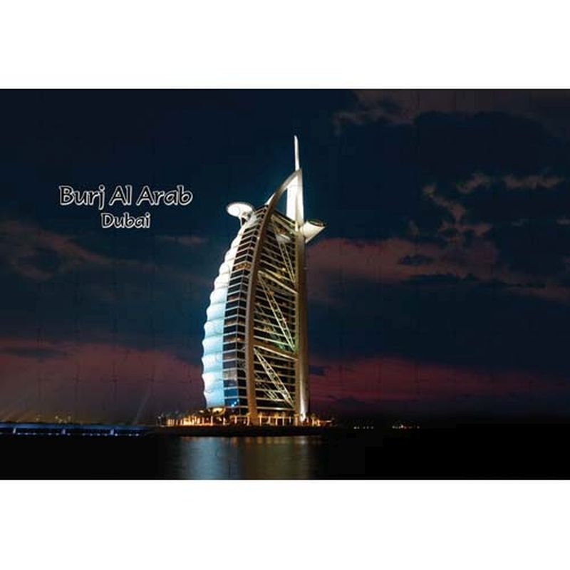 Ajooba - Dubai Souvenir Puzzle Burj Al Arab 0025