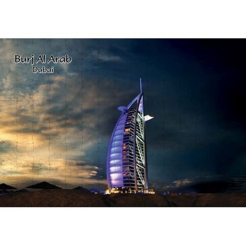 Ajooba - Dubai Souvenir Puzzle Burj Al Arab 0033