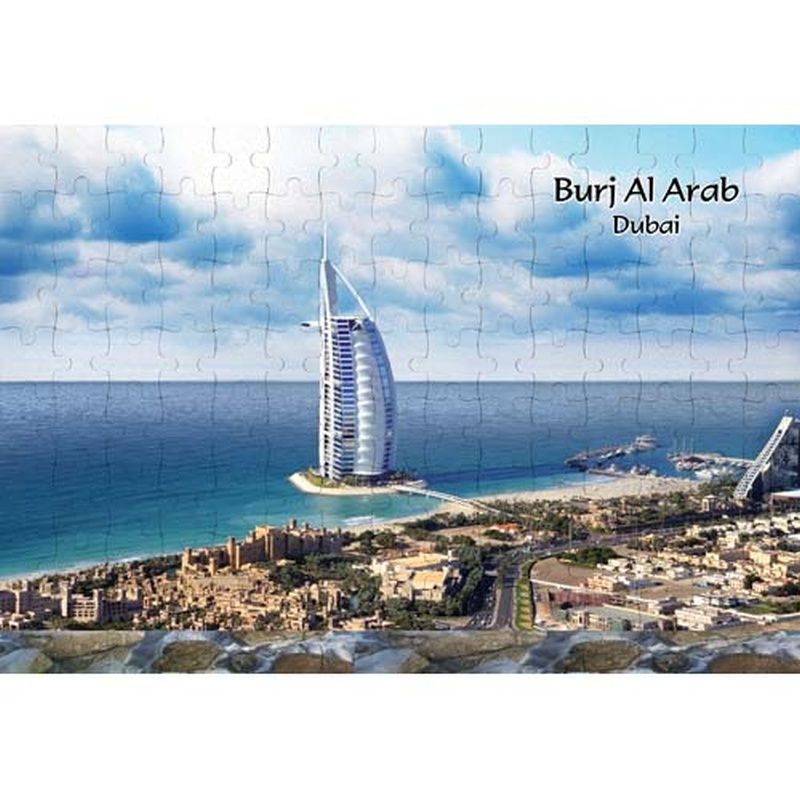 Ajooba - Dubai Souvenir Puzzle Burj Al Arab 0046