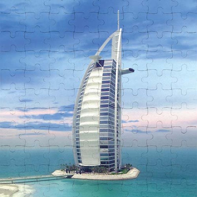 Ajooba - Dubai Souvenir Puzzle Burj Al Arab 0062