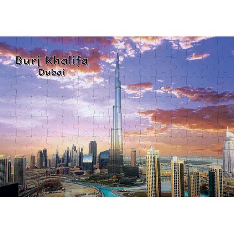 Ajooba - Dubai Souvenir Puzzle Burj Khalifa 0002