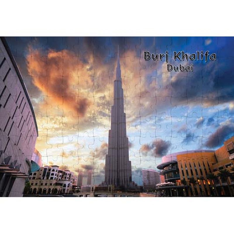 Ajooba - Dubai Souvenir Puzzle Burj Khalifa 0003