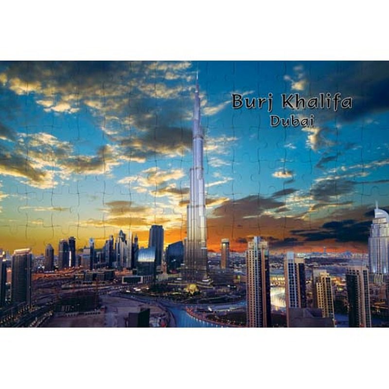 Ajooba - Dubai Souvenir Puzzle Burj Khalifa 0021