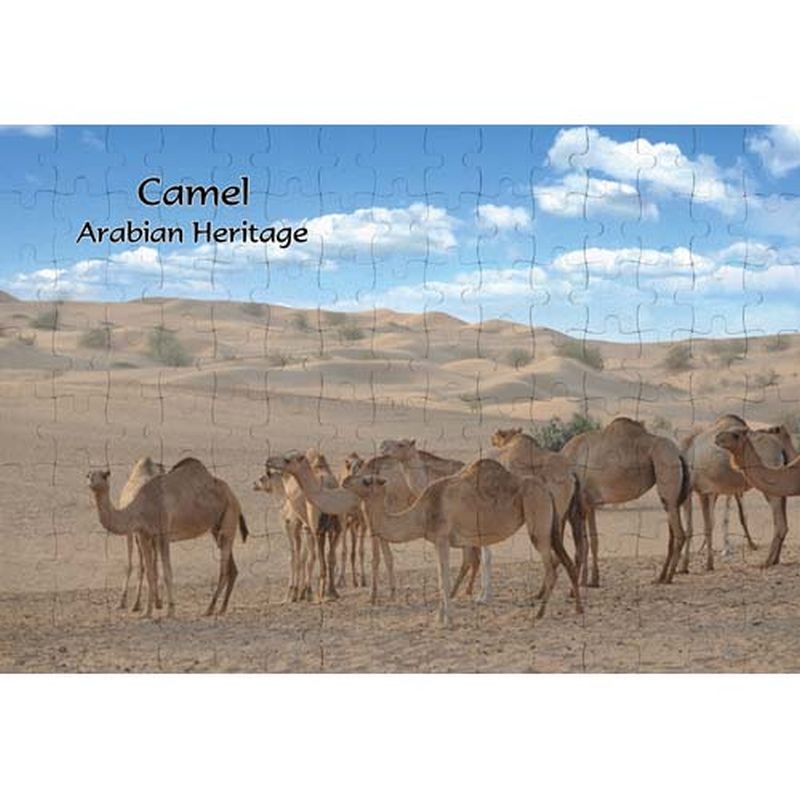 Ajooba Dubai Souvenir Puzzle Camel Arabian Heritage MCA 0002