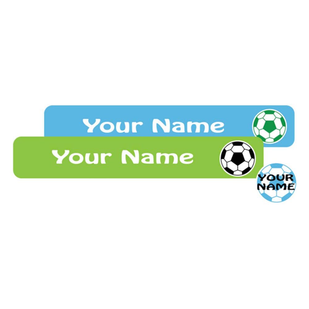 Ladybug - Iron-On Labels Soccer - Pack of 50