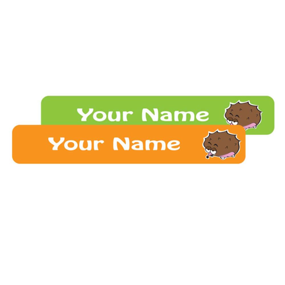 Ladybug - Nursery Pack Labels Hedgehog - Pack of 82