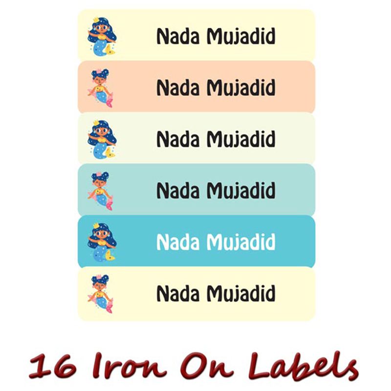 Printshop - Personalised Waterproof Labels Set - Princess