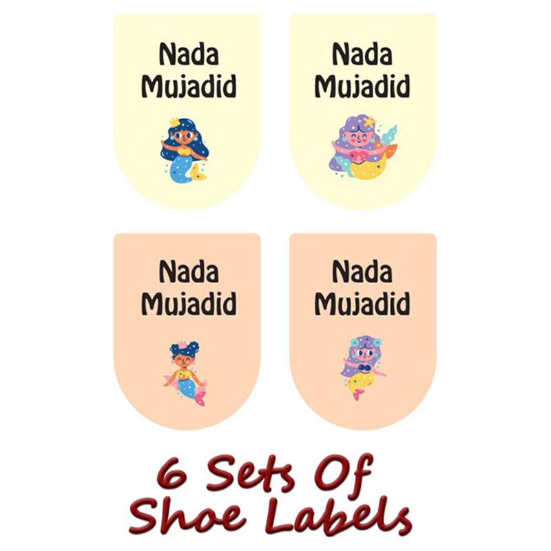 Printshop - Personalised Waterproof Labels Set - Princess