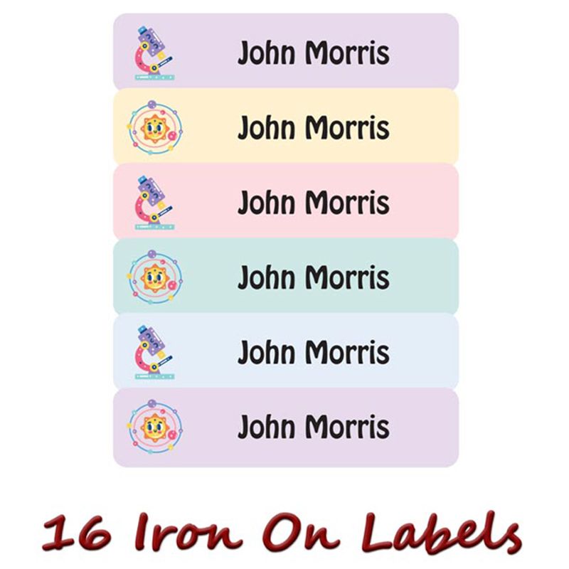 Printshop - Personalised Labels Set - Laboratory Equipments