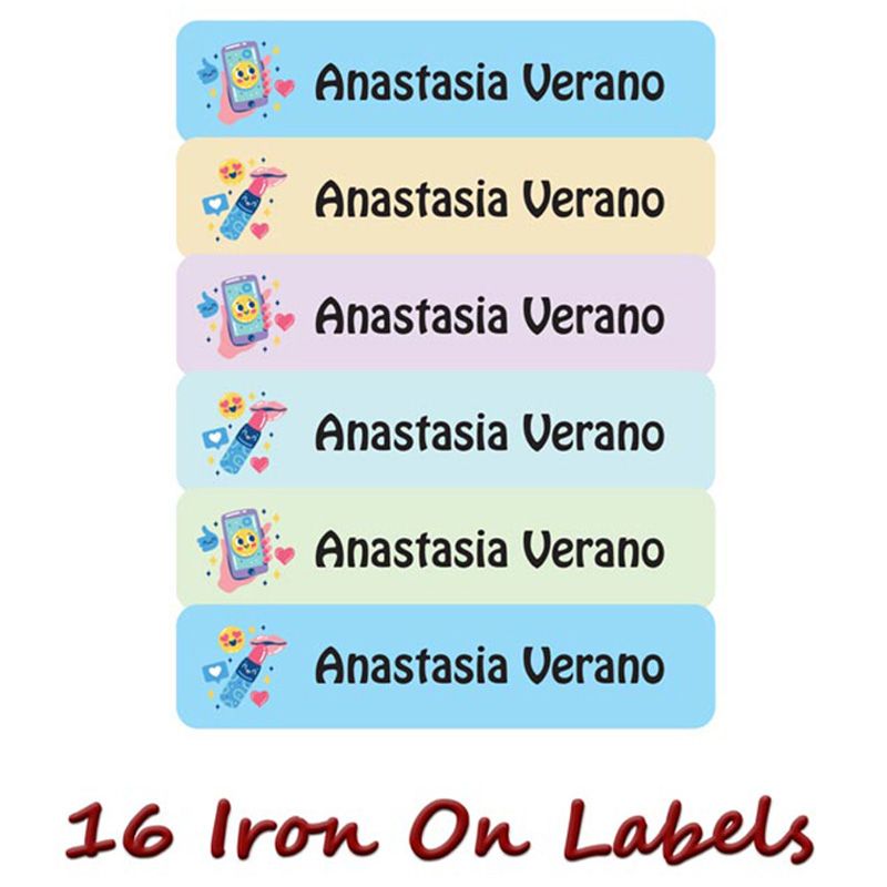 Printshop - Personalised Waterproof Labels Set - Gadgets