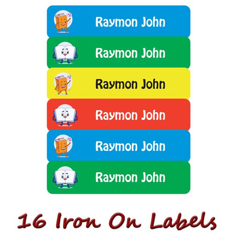 Printshop - Personalised Waterproof Labels Set - Books2