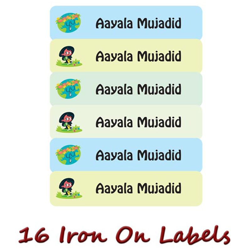 Printshop - Personalised Waterproof Labels Set - Gardening