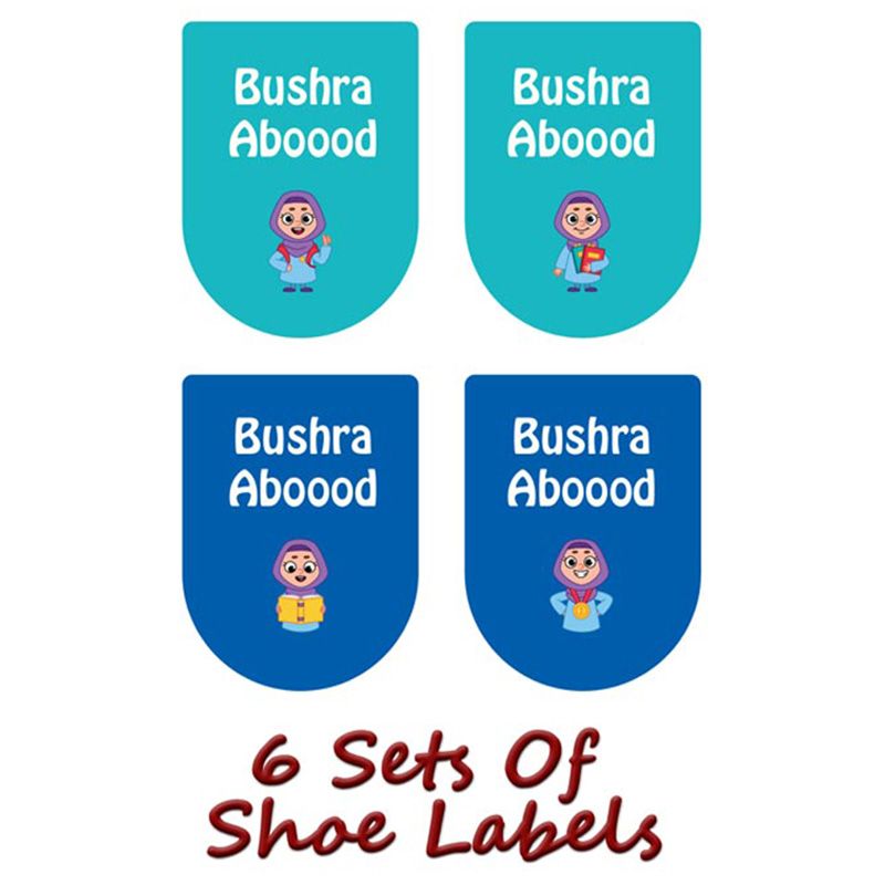 Printshop - Personalised Waterproof Labels Set - Teacher