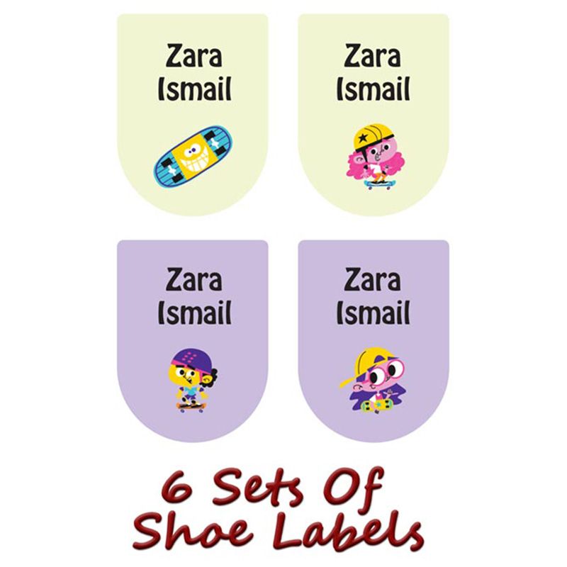 Printshop - Personalised Shoe Labels - Game Boy - 6pcs