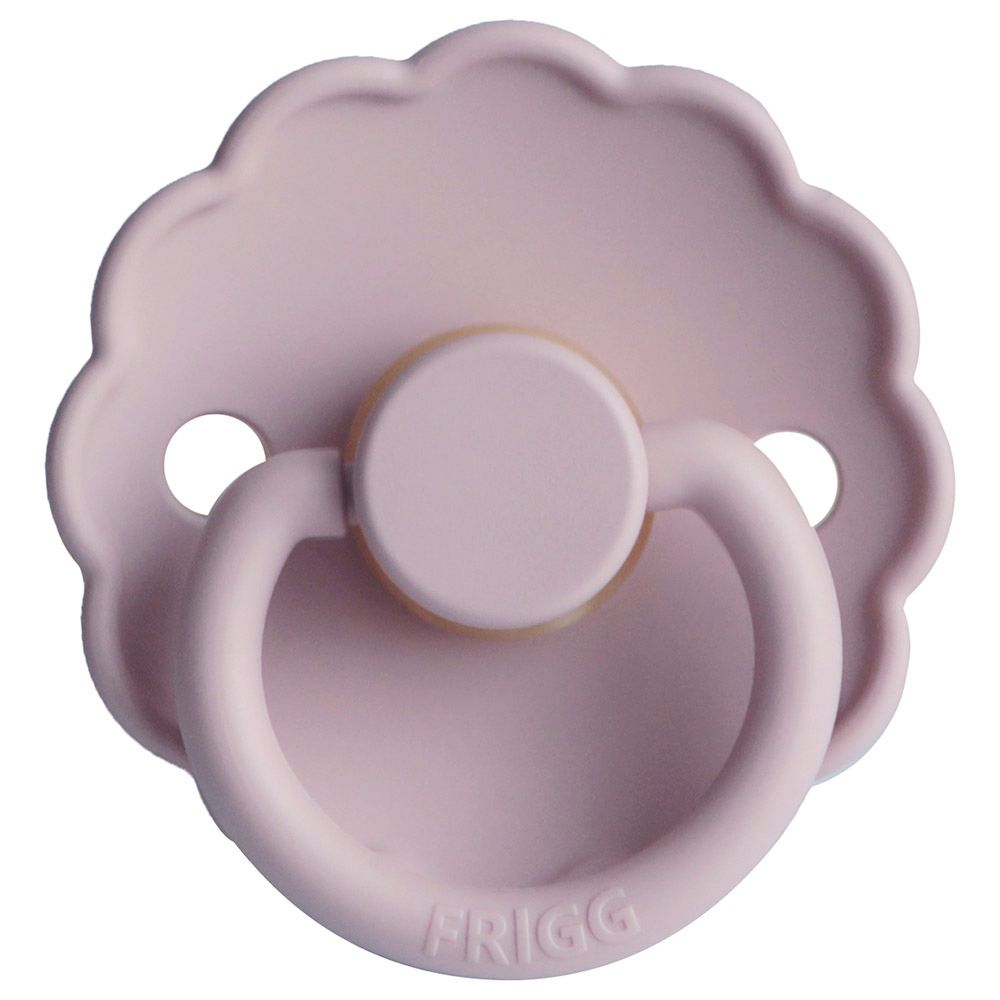 FRIGG - Daisy Latex Pacifier 6-18M S2 - Soft Lilac