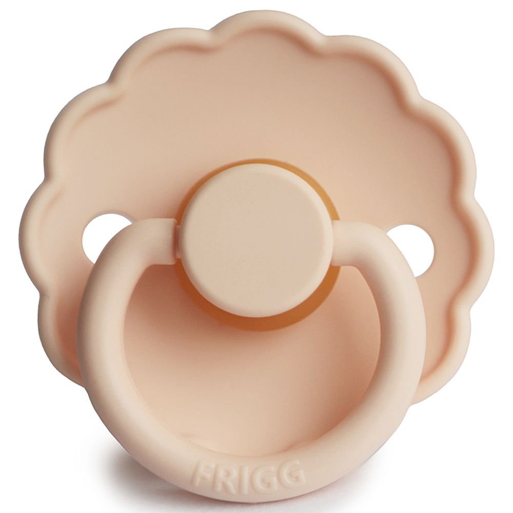 FRIGG - Daisy Latex Pacifier 6-18M S2 - Pink Cream