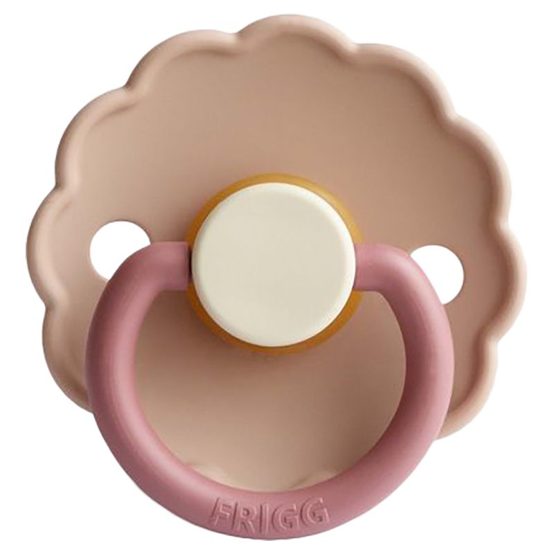 FRIGG - Daisy Latex Pacifier 0-6M S1 - Peony