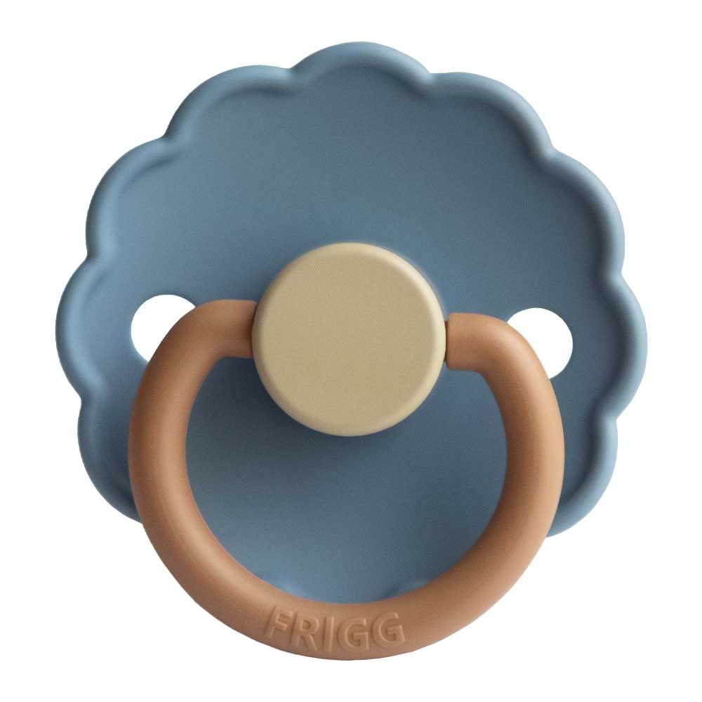 Frigg - Daisy Block Silicone Pacifier 0-6M S1 - Breeze 