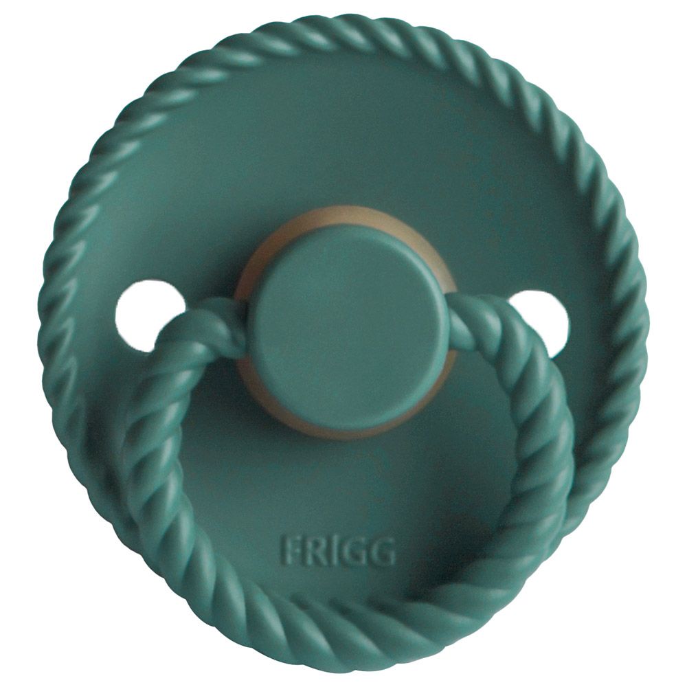 Frigg - Rope Latex Pacifier 6-18M S2 - Vintage Green