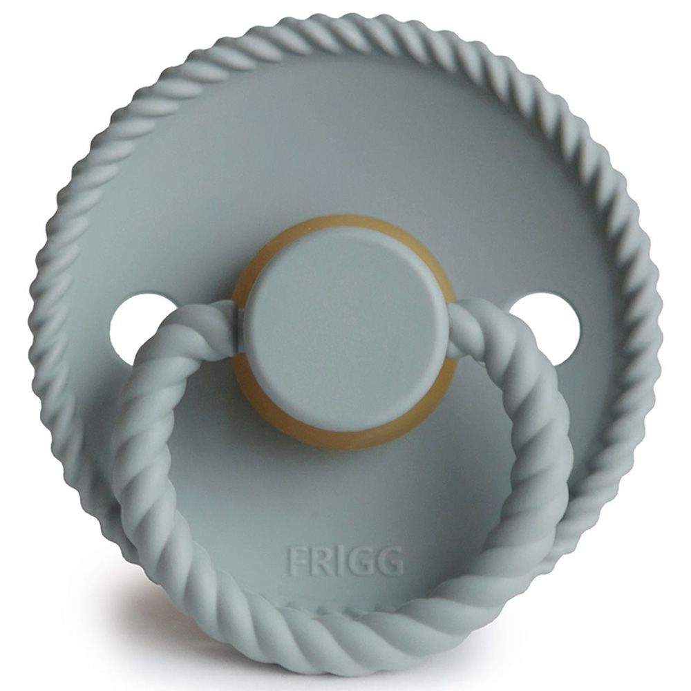 FRIGG - Rope Latex Pacifier 0-6M S1 - French Gray