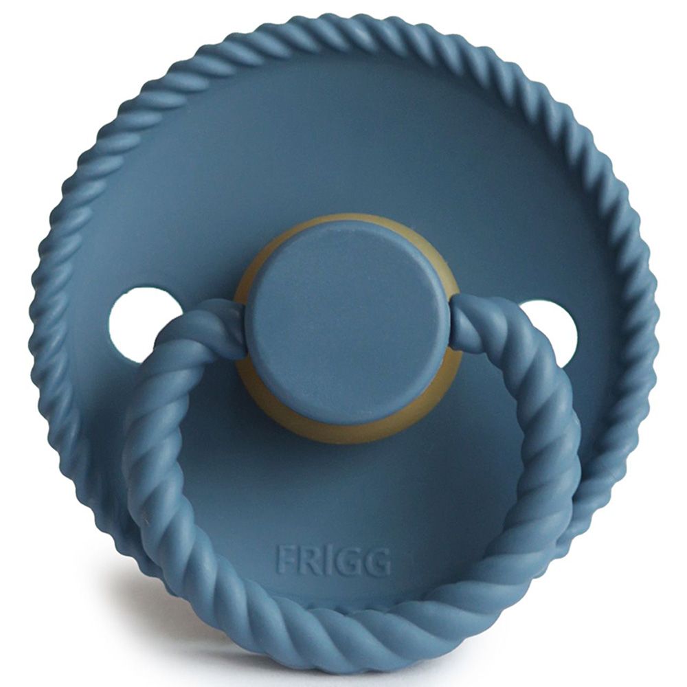 FRIGG - Rope Latex Pacifier 0-6M S1 - Ocean View