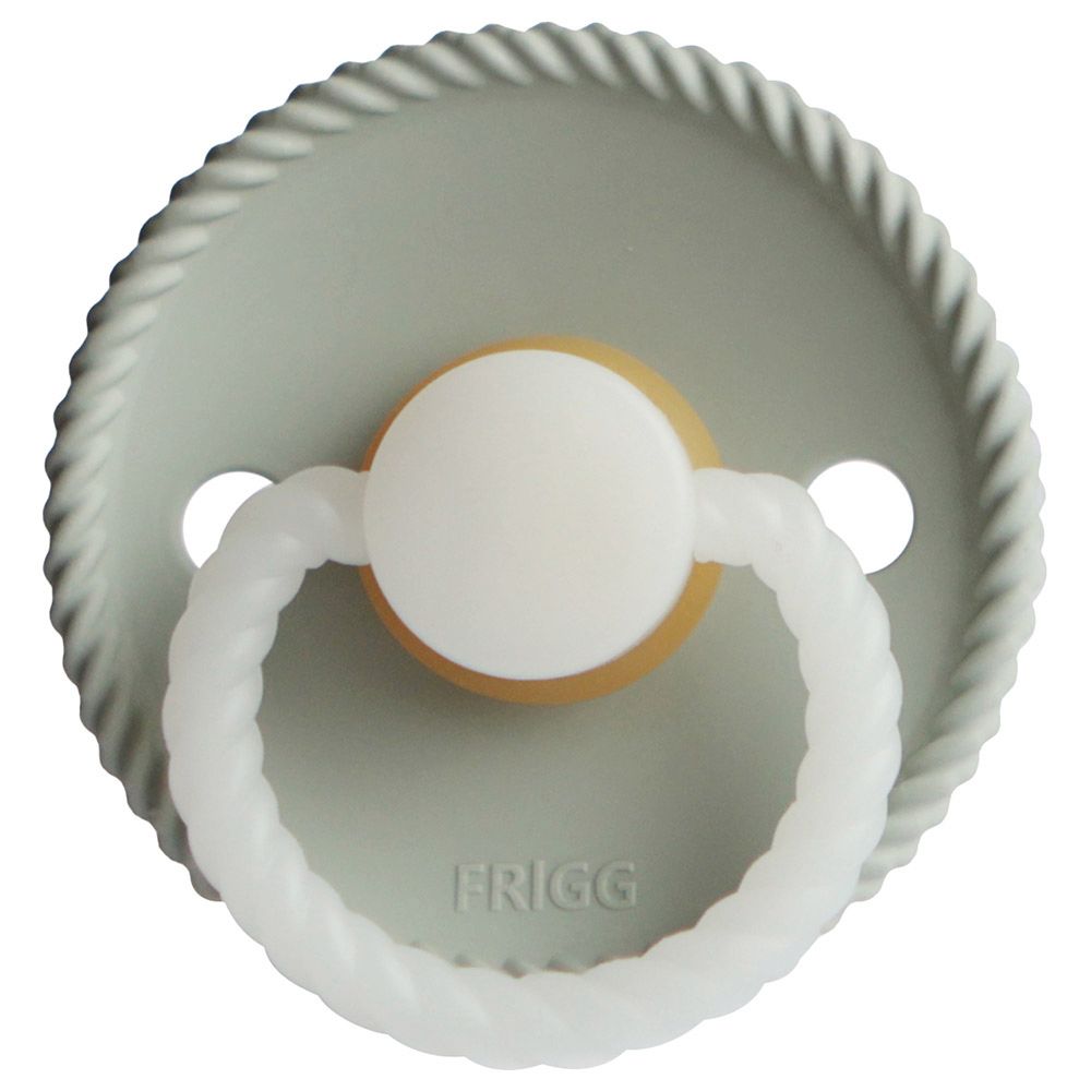 Frigg - Rope Latex Pacifier 6-18M S2 - Sage Night