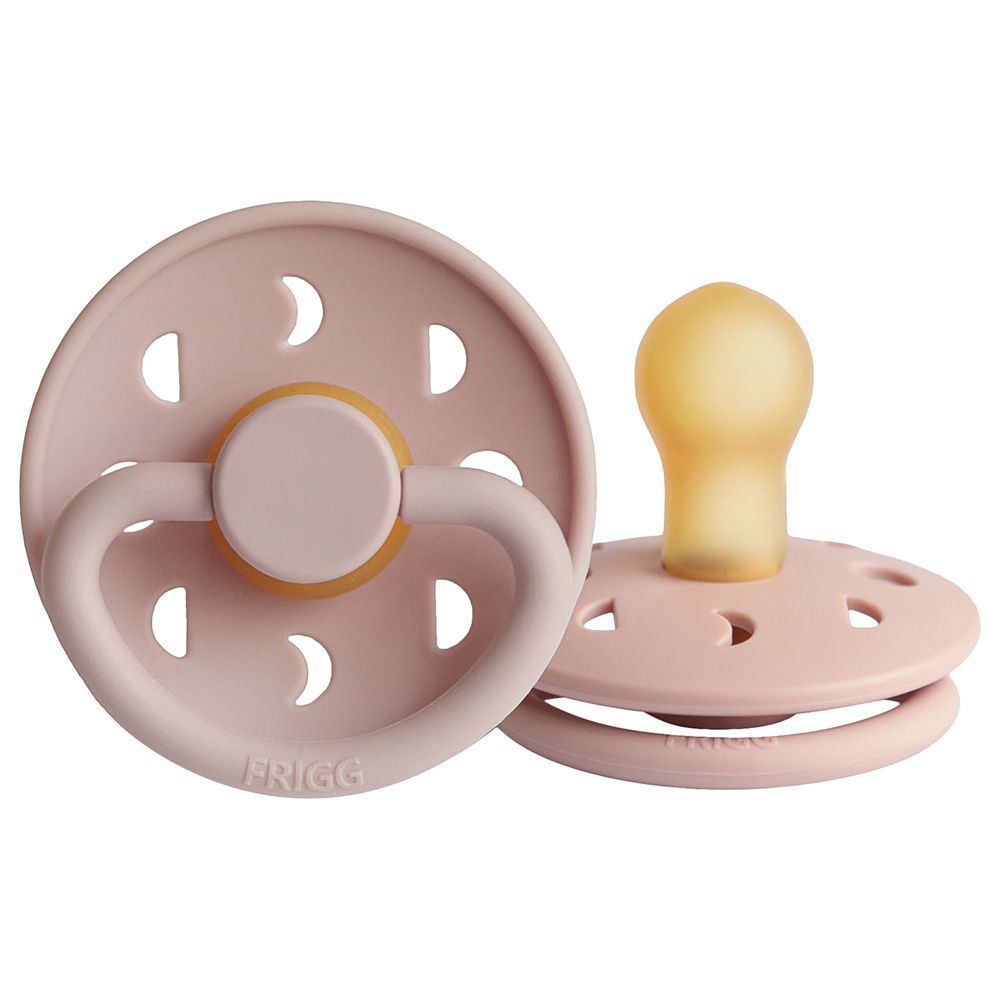 FRIGG - Moon Phase Latex Pacifier 0-6M S1 - Blush