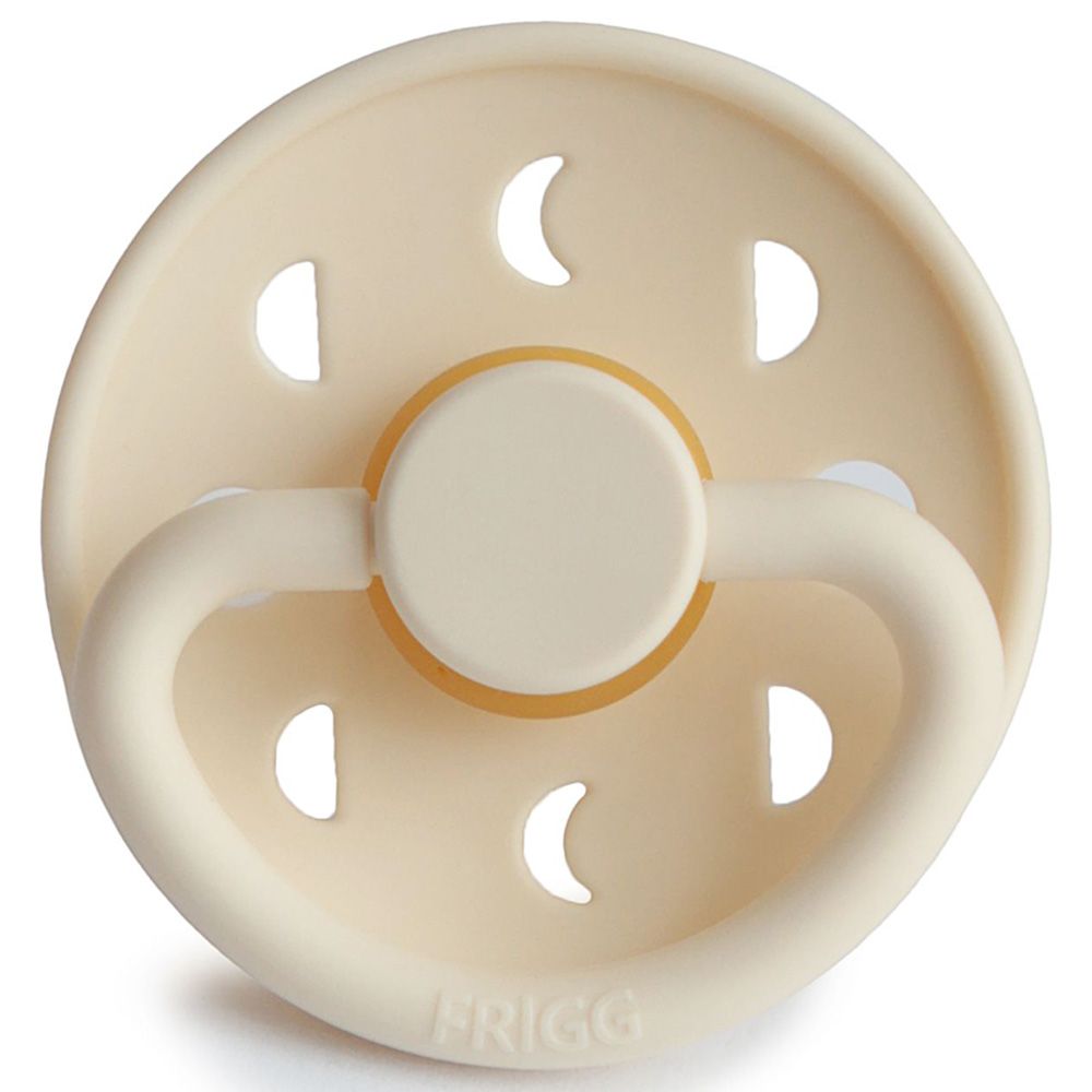 FRIGG - Moon Phase Latex Pacifier 0-6M S1 - Cream