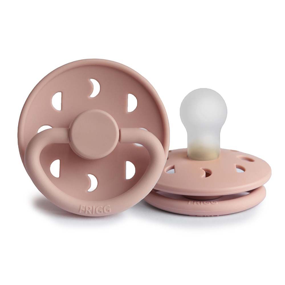 Frigg - Moon Phase Silicone Pacifier 0-6M S1 - Blush 