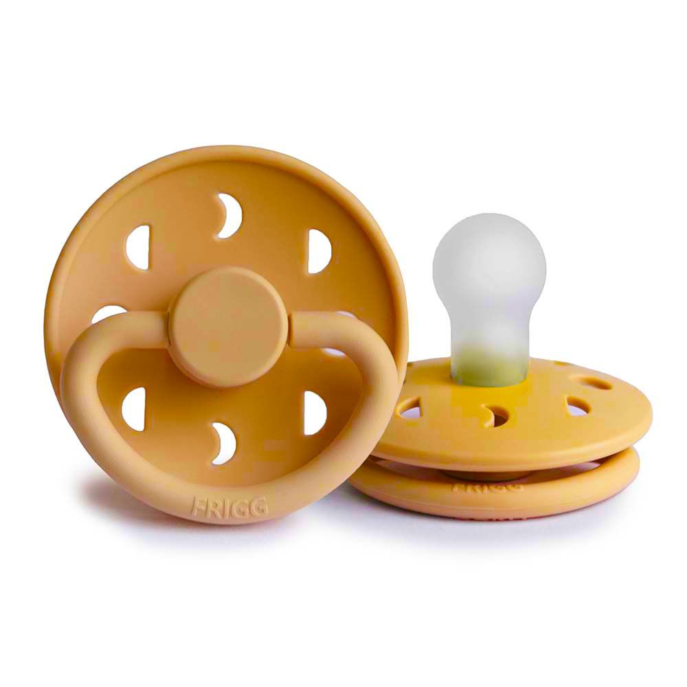 Frigg - Moon Phase Silicone Pacifier 0-6M S1 - Croissant 