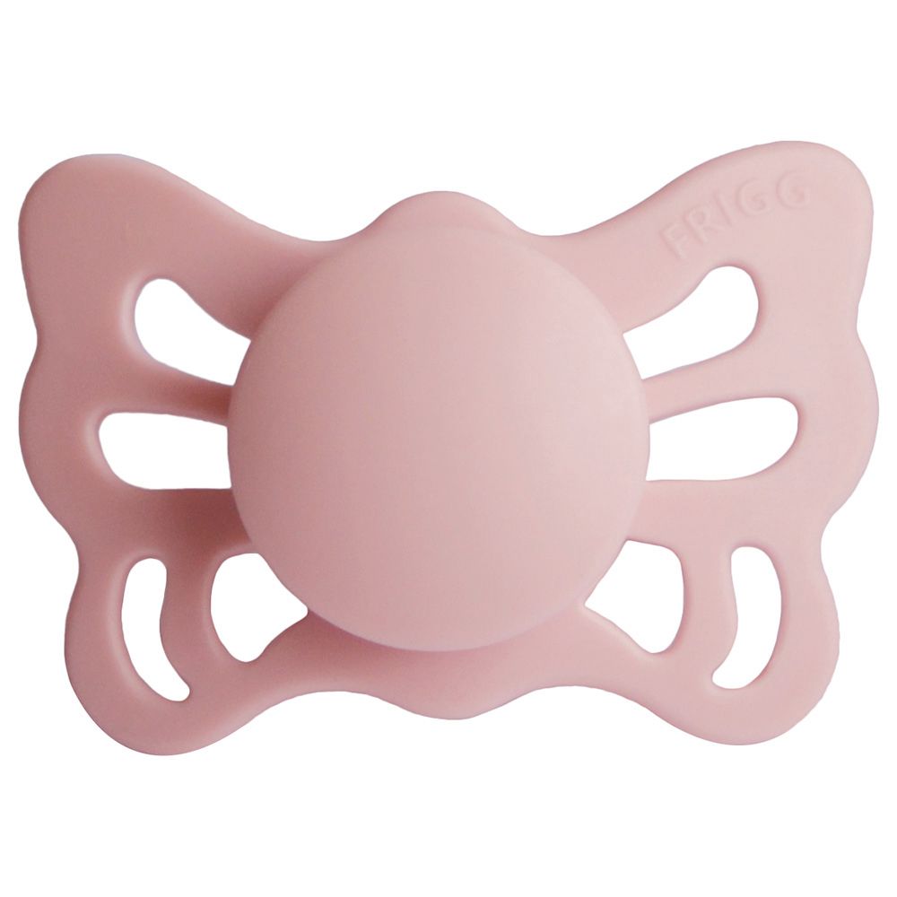 Frigg - Butterfly Anatomical Silicone Pacifier 0-6M S1 - Pink