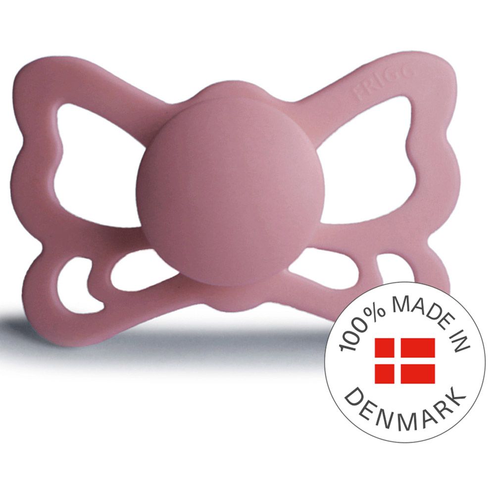 Frigg - Butterfly Anatomical Silicone Pacifier 6-18M S2 - Cedar