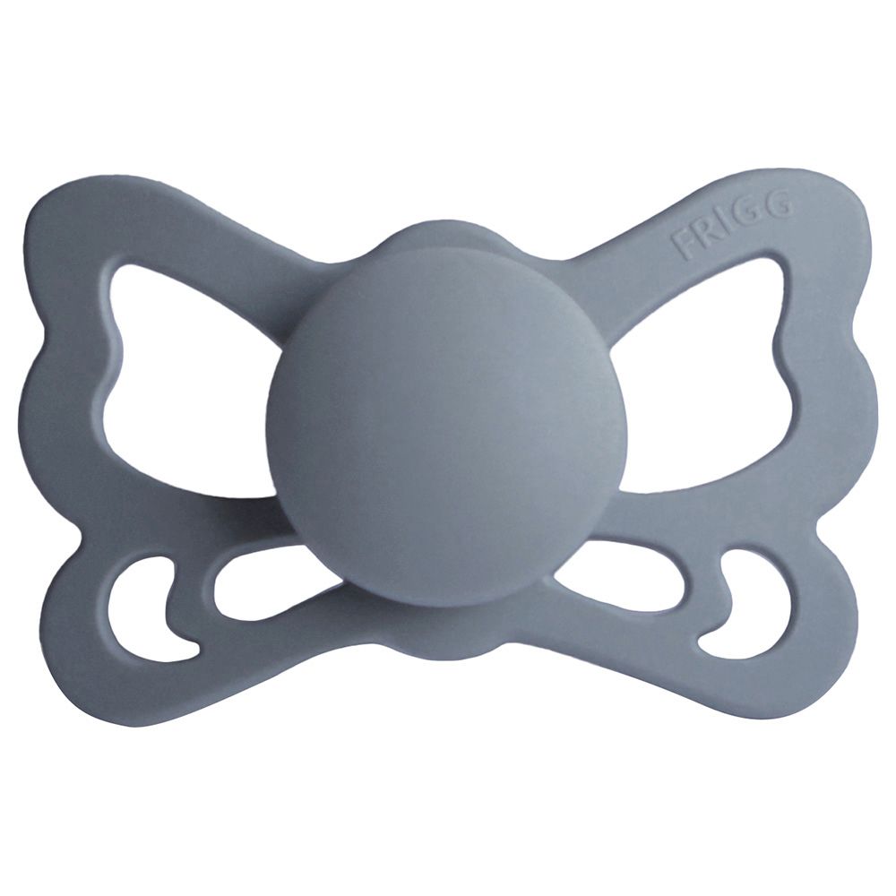 Frigg - Butterfly Anatomical Silicone Pacifier 6-18M S2 - Great Gray