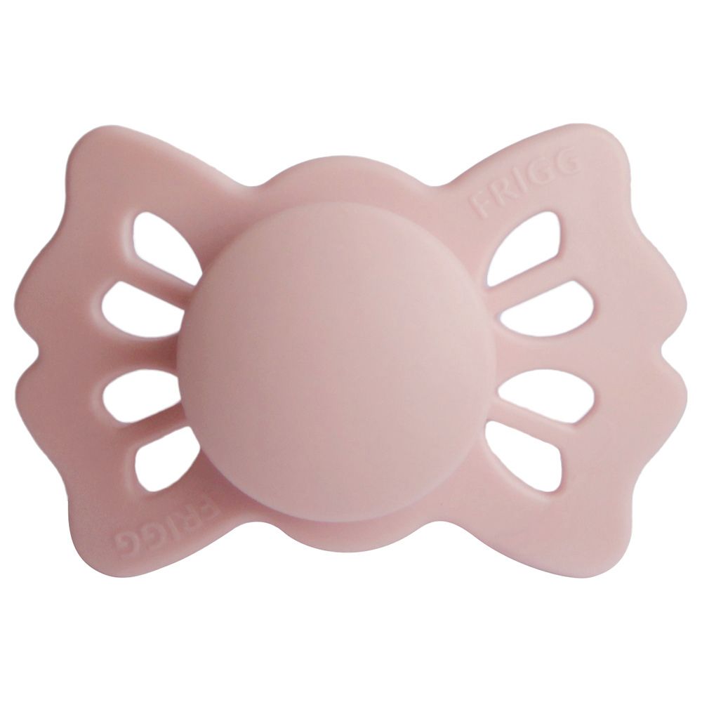 Frigg - Lucky Symmetrical Silicone Pacifier 0-6M S1 - Blush