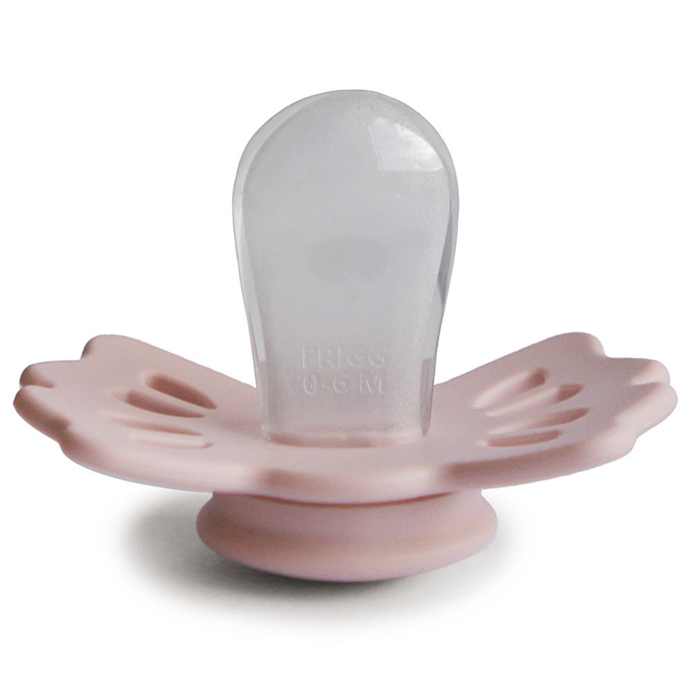 Frigg - Lucky Symmetrical Silicone Pacifier 0-6M S1 - Blush