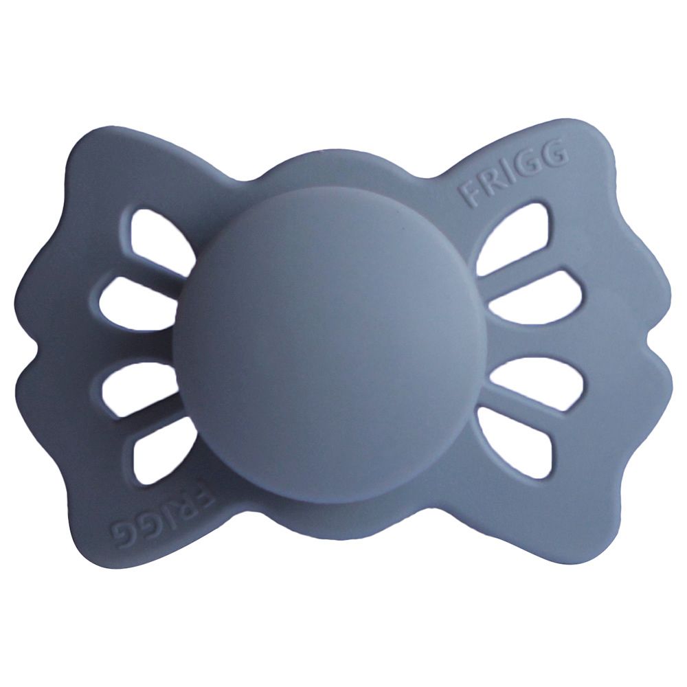 Frigg - Lucky Symmetrical Silicone Pacifier 0-6M S1 - Slate