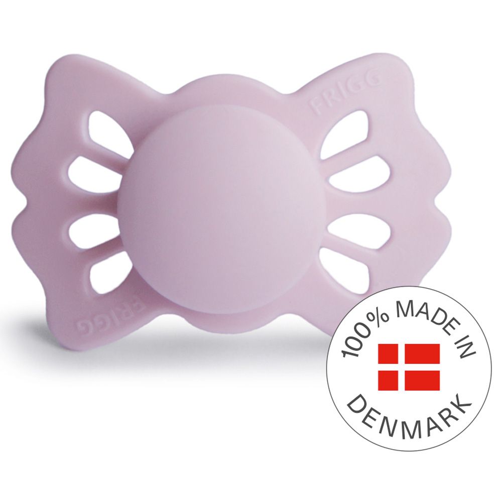 Frigg - Lucky Symmetrical Silicone Pacifier 0-6M S1 - Soft Lilac