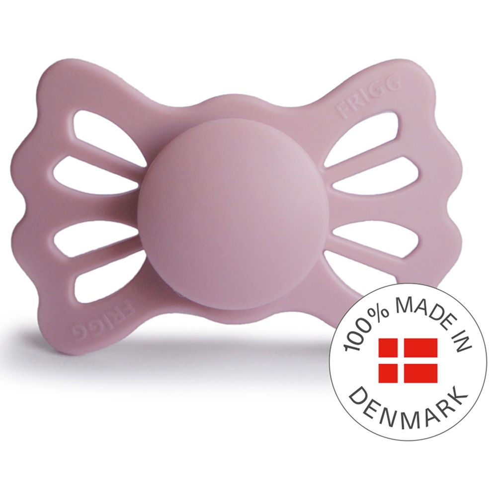 Frigg - Lucky Symmetrical Silicone Pacifier 6-18M S2 - Primrose