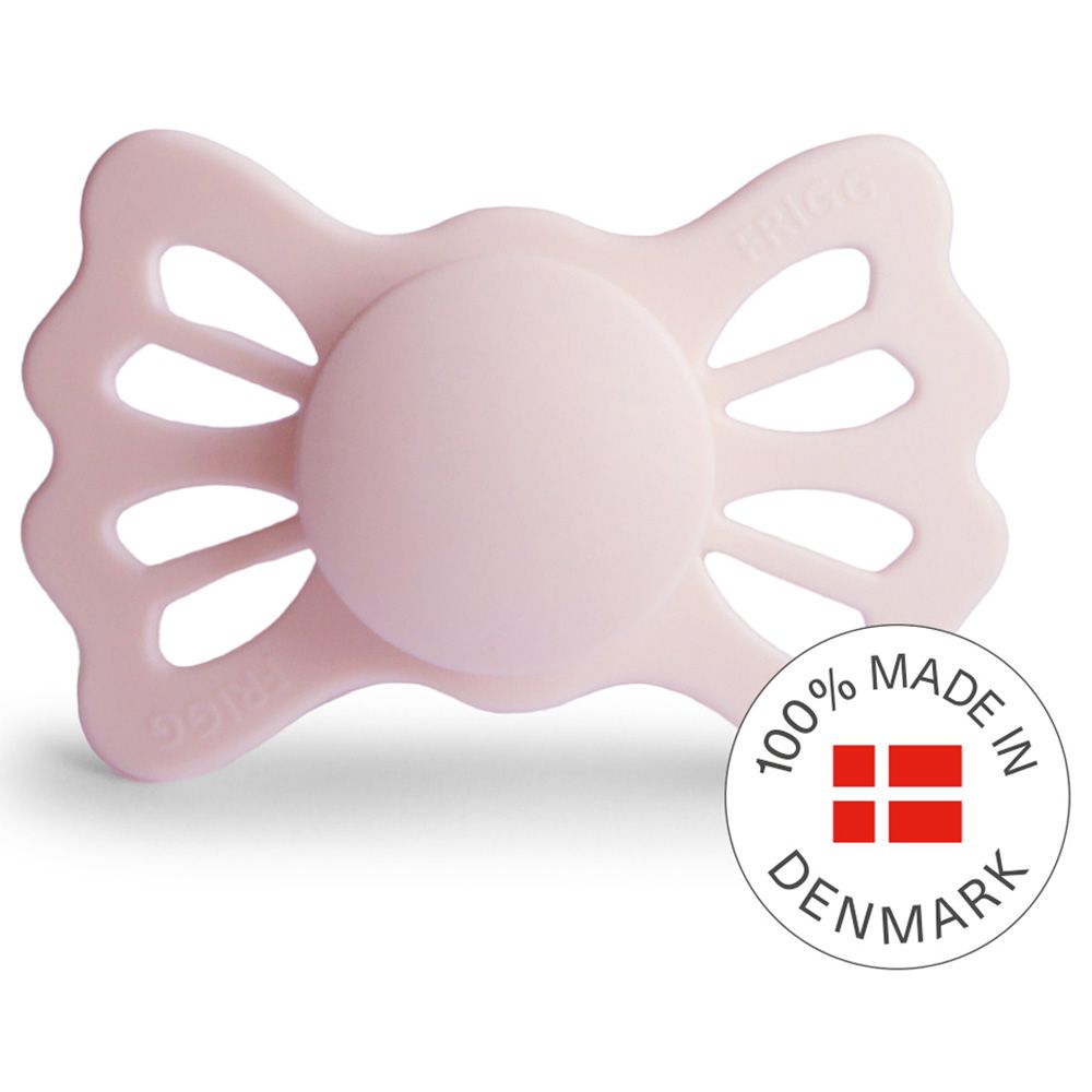 Frigg - Lucky Symmetrical Silicone Pacifier 6-18M S2 - White Lilac