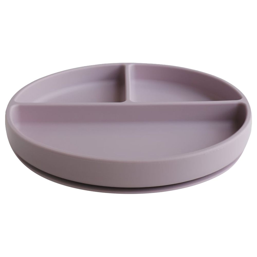 Mushie - Silicone Plate - Soft Lilac