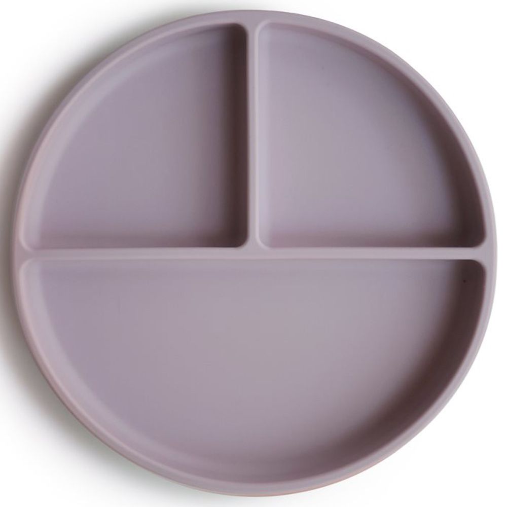 Mushie - Silicone Plate - Soft Lilac