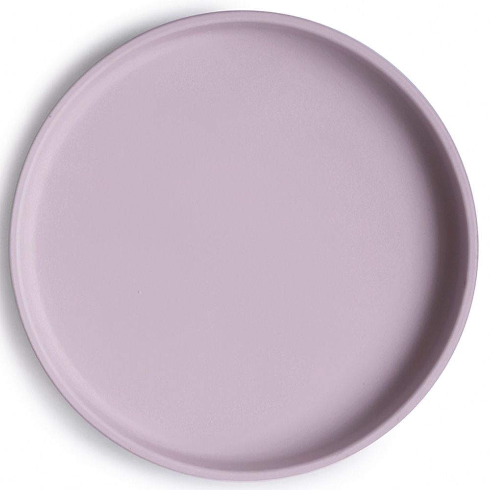 Mushie - Classic Silicone Suction Plate - Soft Lilac