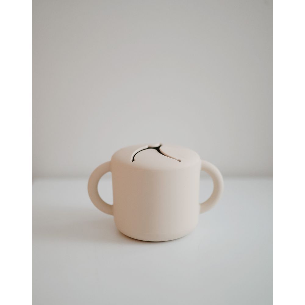 Mushie - Snack Cup - Ivory